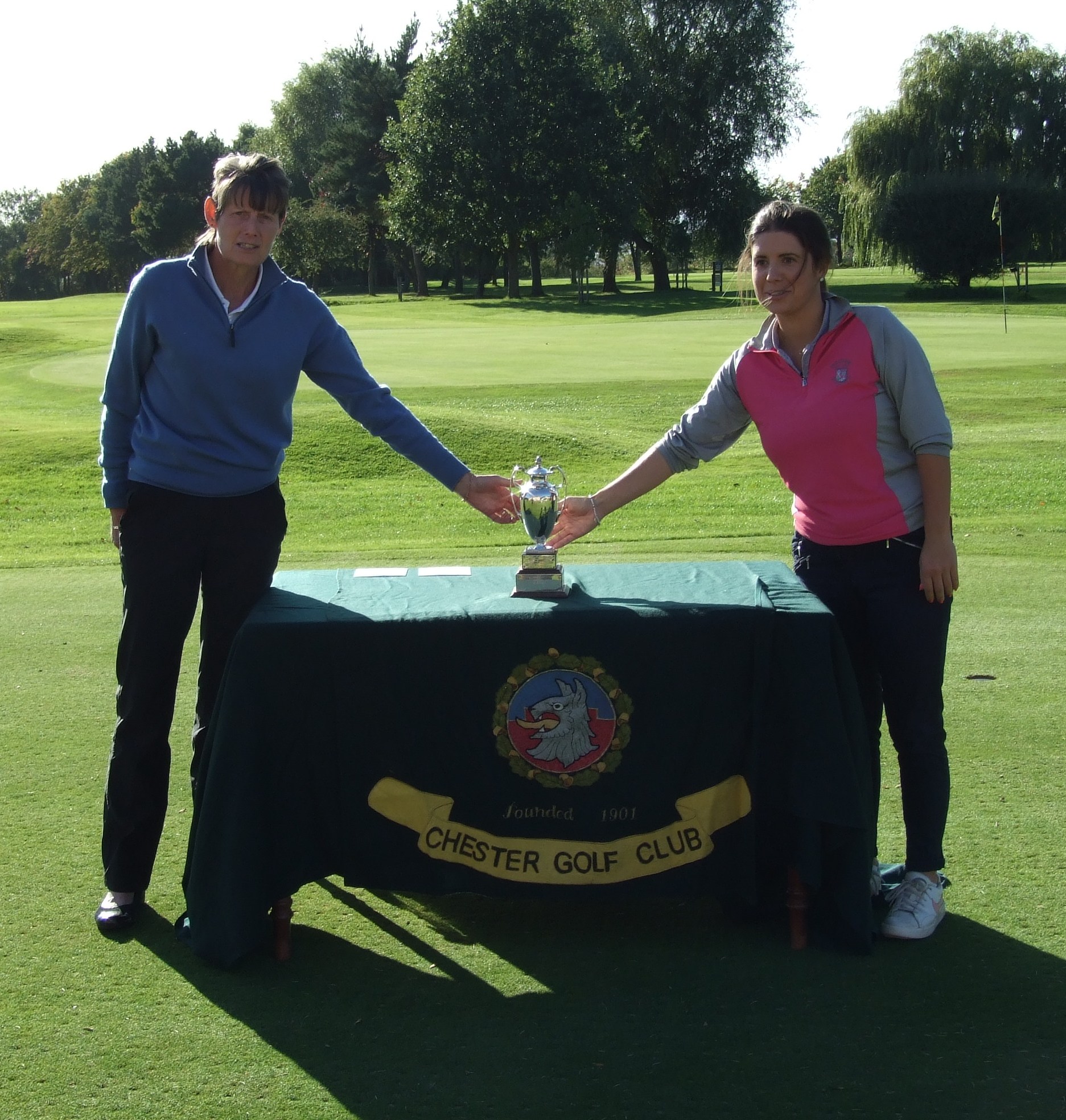 Ladies 1st Clegg - Lady Captain and Amy Toft(winner)